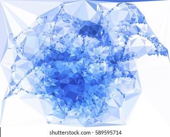 Abstract multicolor mosaic backdrop. Geometric low polygonal background. Design element for book covers, presentations layouts, title backgrounds. Vector clip art.