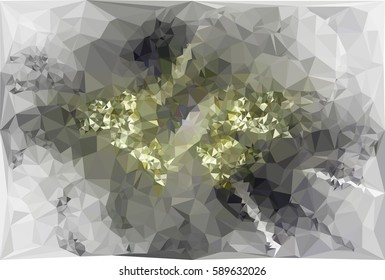 Abstract multicolor mosaic backdrop. Geometric low polygonal background. Design element for book covers, presentations layouts, title backgrounds. Vector clip art.
