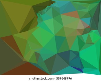 Abstract multicolor mosaic backdrop. Geometric low polygonal background. Design element for book covers, presentations layouts, title backgrounds. Vector clip art.
