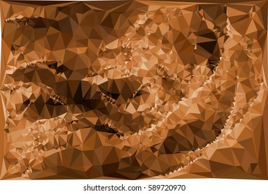 Abstract multicolor mosaic backdrop. Geometric low polygonal background. Design element for book covers, presentations layouts, title backgrounds. Vector clip art.