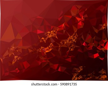 Abstract multicolor mosaic backdrop. Geometric low polygonal background. Design element for book covers, presentations layouts, title backgrounds. Vector clip art.