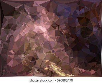 Abstract multicolor mosaic backdrop. Geometric low polygonal background. Design element for book covers, presentations layouts, title backgrounds. Vector clip art.