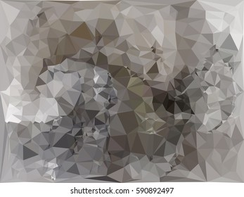 Abstract multicolor mosaic backdrop. Geometric low polygonal background. Design element for book covers, presentations layouts, title backgrounds. Vector clip art.