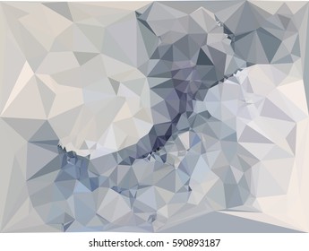 Abstract multicolor mosaic backdrop. Geometric low polygonal background. Design element for book covers, presentations layouts, title backgrounds. Vector clip art.