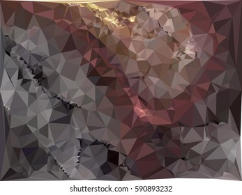 Abstract multicolor mosaic backdrop. Geometric low polygonal background. Design element for book covers, presentations layouts, title backgrounds. Vector clip art.