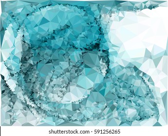 Abstract multicolor mosaic backdrop. Geometric low polygonal background. Design element for book covers, presentations layouts, title backgrounds. Vector clip art.