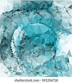 Abstract multicolor mosaic backdrop. Geometric low polygonal background. Design element for book covers, presentations layouts, title backgrounds. Vector clip art.