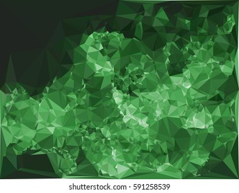 Abstract multicolor mosaic backdrop. Geometric low polygonal background. Design element for book covers, presentations layouts, title backgrounds. Vector clip art.