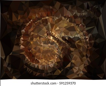 Abstract multicolor mosaic backdrop. Geometric low polygonal background. Design element for book covers, presentations layouts, title backgrounds. Vector clip art.