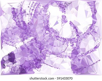 Abstract multicolor mosaic backdrop. Geometric low polygonal background. Design element for book covers, presentations layouts, title backgrounds. Vector clip art.
