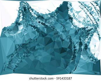 Abstract multicolor mosaic backdrop. Geometric low polygonal background. Design element for book covers, presentations layouts, title backgrounds. Vector clip art.