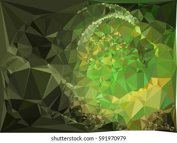 Abstract multicolor mosaic backdrop. Geometric low polygonal background. Design element for book covers, presentations layouts, title backgrounds. Vector clip art.