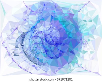 Abstract multicolor mosaic backdrop. Geometric low polygonal background. Design element for book covers, presentations layouts, title backgrounds. Vector clip art.
