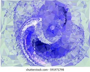 Abstract multicolor mosaic backdrop. Geometric low polygonal background. Design element for book covers, presentations layouts, title backgrounds. Vector clip art.