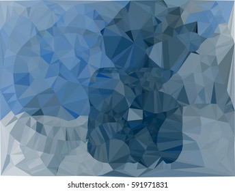 Abstract multicolor mosaic backdrop. Geometric low polygonal background. Design element for book covers, presentations layouts, title backgrounds. Vector clip art.