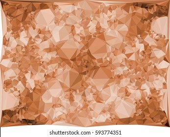 Abstract multicolor mosaic backdrop. Geometric low polygonal background. Design element for book covers, presentations layouts, title backgrounds. Vector clip art.