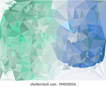 Abstract multicolor mosaic backdrop. Geometric low polygonal background. Design element for book covers, presentations layouts, title backgrounds. Vector clip art.