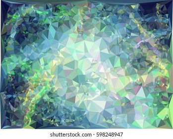 Abstract multicolor mosaic backdrop. Geometric low polygonal background. Design element for book covers, presentations layouts, title backgrounds. Vector clip art.