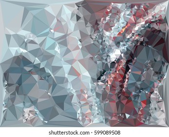 Abstract multicolor mosaic backdrop. Geometric low polygonal background. Design element for book covers, presentations layouts, title backgrounds. Vector clip art.