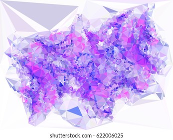 Abstract multicolor mosaic backdrop. Geometric low polygonal background. Design element for book covers, presentations layouts, title backgrounds. vector clip art.