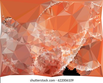 Abstract multicolor mosaic backdrop. Geometric low polygonal background. Design element for book covers, presentations layouts, title backgrounds. vector clip art.