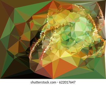Abstract multicolor mosaic backdrop. Geometric low polygonal background. Design element for book covers, presentations layouts, title backgrounds. vector clip art.