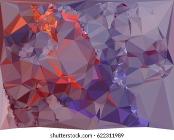 Abstract multicolor mosaic backdrop. Geometric low polygonal background. Design element for book covers, presentations layouts, title backgrounds. vector clip art.