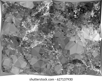 Abstract multicolor mosaic backdrop. Geometric low polygonal background. Design element for book covers, presentations layouts, title backgrounds. Vector clip art.