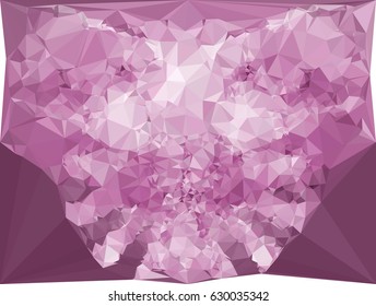 Abstract multicolor mosaic backdrop. Geometric low polygonal background. Design element for book covers, presentations layouts, title backgrounds. Vector clip art.