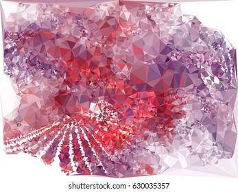 Abstract multicolor mosaic backdrop. Geometric low polygonal background. Design element for book covers, presentations layouts, title backgrounds. Vector clip art.