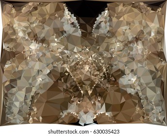 Abstract multicolor mosaic backdrop. Geometric low polygonal background. Design element for book covers, presentations layouts, title backgrounds. Vector clip art.