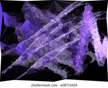 Abstract multicolor mosaic backdrop. Geometric low polygonal background. Design template. Vector clip art.