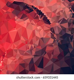 Abstract multicolor mosaic backdrop. Geometric low polygonal background. Design element for book covers, presentations layouts, title backgrounds. Vector clip art.
