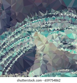 Abstract multicolor mosaic backdrop. Geometric low polygonal background. Design element for book covers, presentations layouts, title backgrounds. Vector clip art.