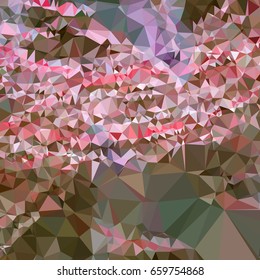 Abstract multicolor mosaic backdrop. Geometric low polygonal background. Design element for book covers, presentations layouts, title backgrounds. Vector clip art.