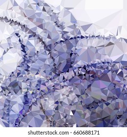 Abstract multicolor mosaic backdrop. Geometric low polygonal background. Design element for book covers, presentations layouts, title backgrounds. Vector clip art.