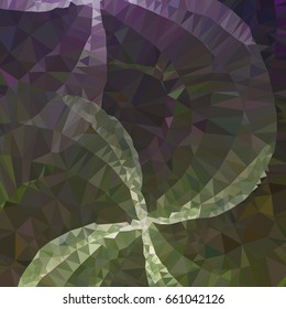 Abstract multicolor mosaic backdrop. Geometric low polygonal background. Design element for book covers, presentations layouts, title backgrounds. Vector clip art.