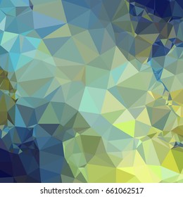 Abstract multicolor mosaic backdrop. Geometric low polygonal background. Design element for book covers, presentations layouts, title backgrounds. Vector clip art.