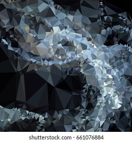 Abstract multicolor mosaic backdrop. Geometric low polygonal background. Design element for book covers, presentations layouts, title backgrounds. Vector clip art.