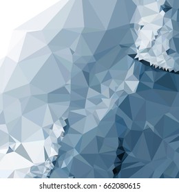 Abstract multicolor mosaic backdrop. Geometric low polygonal background. Design element for book covers, presentations layouts, title backgrounds. Vector clip art.