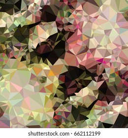 Abstract multicolor mosaic backdrop. Geometric low polygonal background. Design element for book covers, presentations layouts, title backgrounds. Vector clip art.