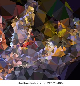 Abstract multicolor mosaic backdrop. Geometric low polygonal background. Design element for book covers, presentations layouts, title backgrounds. Vector clip art.