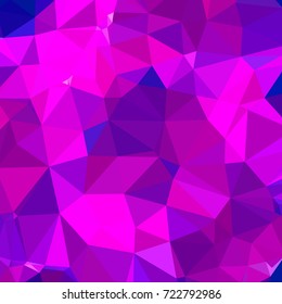 Abstract multicolor mosaic backdrop. Geometric low polygonal background. Design element for book covers, presentations layouts, title backgrounds. Vector clip art.