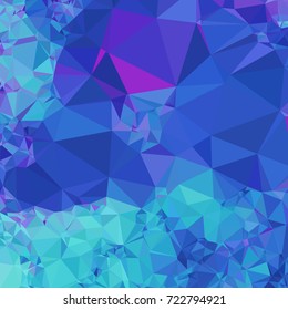 Abstract multicolor mosaic backdrop. Geometric low polygonal background. Design element for book covers, presentations layouts, title backgrounds. Vector clip art.