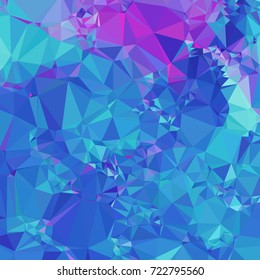 Abstract multi-color mosaic backdrop. Geometric low polygonal vector background. Design element for book covers, presentations layouts, title backgrounds.