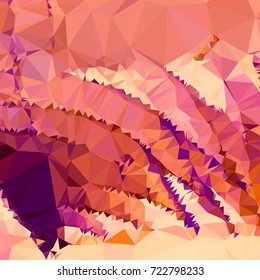 Abstract multicolor mosaic backdrop. Geometric low polygonal background. Design element for book covers, presentations layouts, title backgrounds. Vector clip art.
