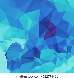 Abstract multicolor mosaic backdrop. Geometric low polygonal background. Design element for book covers, presentations layouts, title backgrounds. Vector clip art.