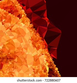 Abstract multicolor mosaic backdrop. Geometric low polygonal background. Design element for book covers, presentations layouts, title backgrounds. Vector clip art.