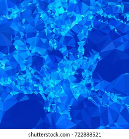 Abstract multicolor mosaic backdrop. Geometric low polygonal background. Design element for book covers, presentations layouts, title backgrounds. Vector clip art.