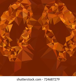 Abstract multicolor mosaic backdrop. Geometric low polygonal background. Design element for book covers, presentations layouts, title backgrounds. Vector clip art.